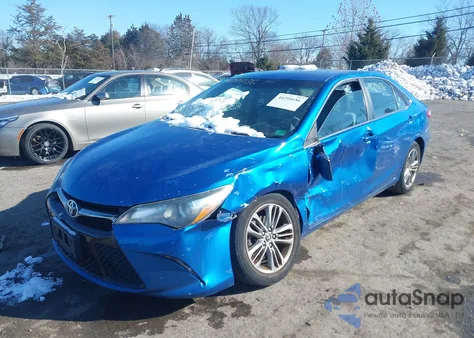 2017 Toyota Camry Se from USA, damaged, VIN 4T1BF1FK5HU632529